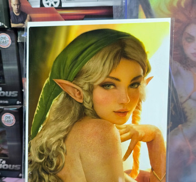 a Link to the Past: Princess Zelda: (Naughty) Shikarii (PREMUIM METAL PRINT) LTD