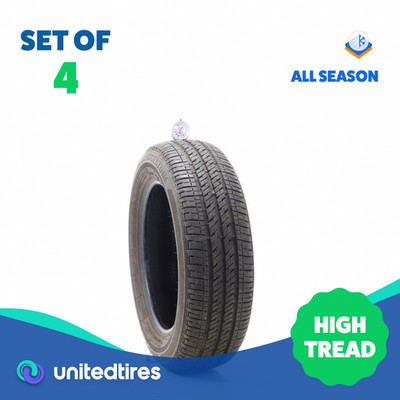 Set of (4) Used 185/60R15 Bridgestone Ecopia EP422 Plus 84T - 8-8.5/32
