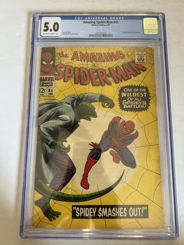 The Amazing Spider-Man #45 (Marvel Comics February 1967) CGC 5.0