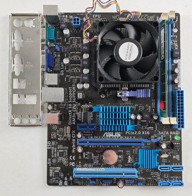 AMD FX 6300 + ASUS M5A78L-M LX3 + 8GB DDR3 + CPU Kühler #Z176