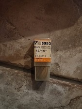 Walter 05E013 13/16" x 1" Depth SST CORE CUT Annular Core Cutter Universal Shank