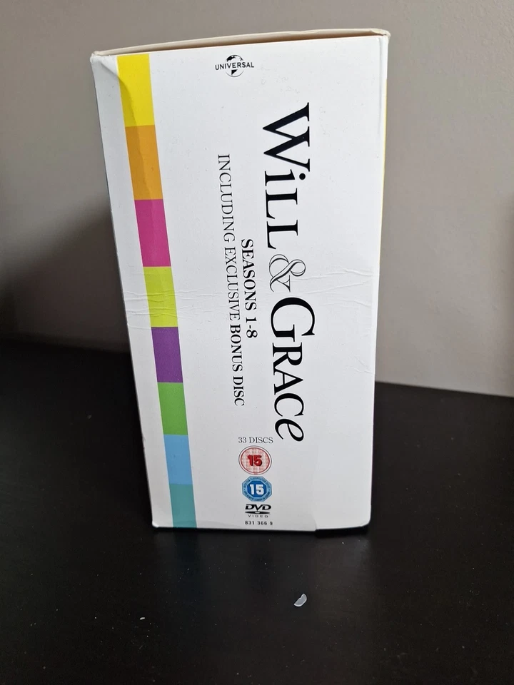 Will And Grace The Complete Seasons 1-8 DVD Region 2 UK - Image 4 of 4