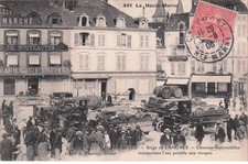 HAUTE MARNE LANGRES Siege de Langres LKWs Wassertransport p