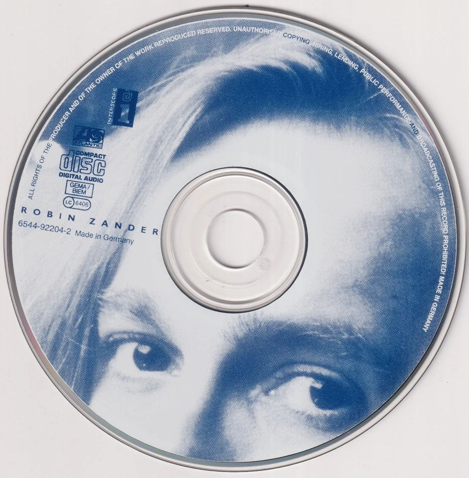 Robin Zander - Robin Zander CD 1993 (Interscope Records, Cheap Trick Singer) - Bild 3 von 4