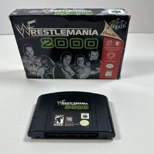 WWF WrestleMania 2000 N64 Nintendo 64 Game & Box Only