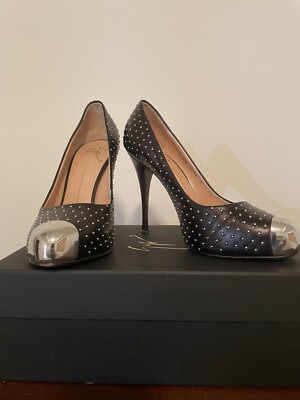 giuseppe zanotti BNIB reptile leather studded shoe SEVERUS Leather Chelsea boots with reptile-skin inserts  main image 4
