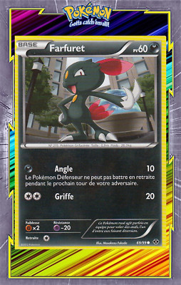  Farfuret - NB04:Zukünftige Schicksale - 69/99 - Französische Pokemon Karte