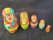 Vintage Nesting Wood Toys