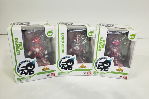 Power Rangers Bandai Tamashii Buddies Set 027 028 029 Lord Zedd Red Pink 