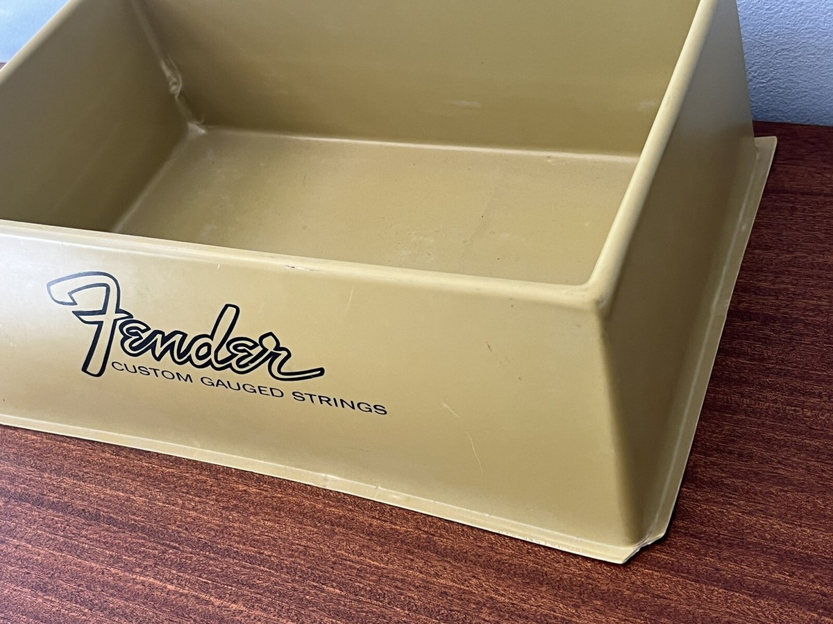 1960's Original Fender String Box Promotional Guitar Music 1960's Original Fender String Box Promotional Guitar Music