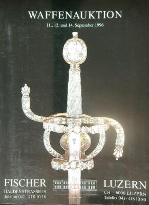 WAFFENSAMMLUNG 351A.  GALERIE FISCHER, LUZERN SEPTEMBER 1996 AA.VV. FISCHER