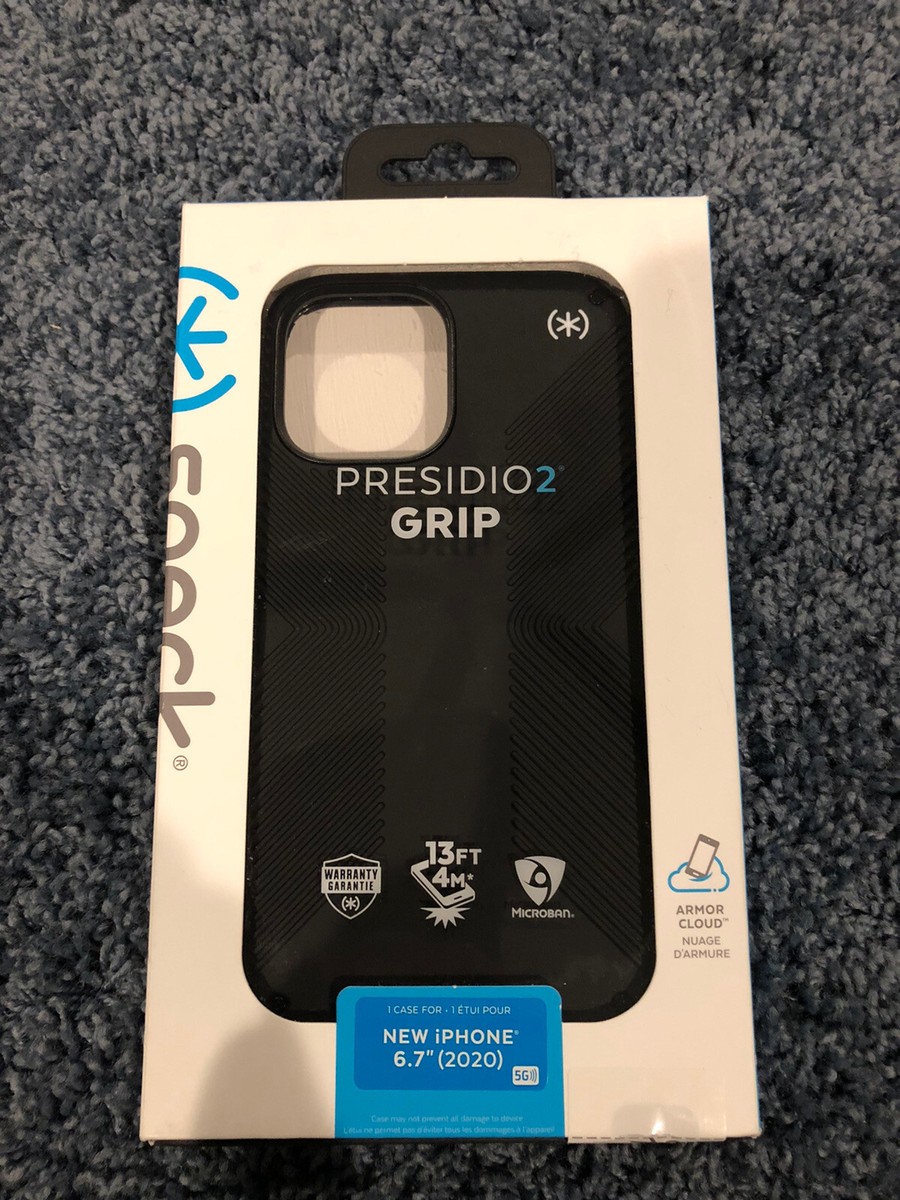 Speck Presidio2 Grip Case for Apple iPhone 12 Pro Max Black