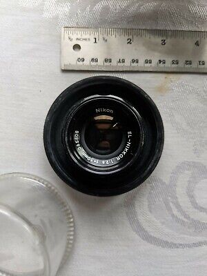 Nikon ニコン EL-NIKKORA 50mm 987203 CP-2 Nikon CP-2 El-Nikkor 50mm F2.8 Enlarger Lens Made in Japan
