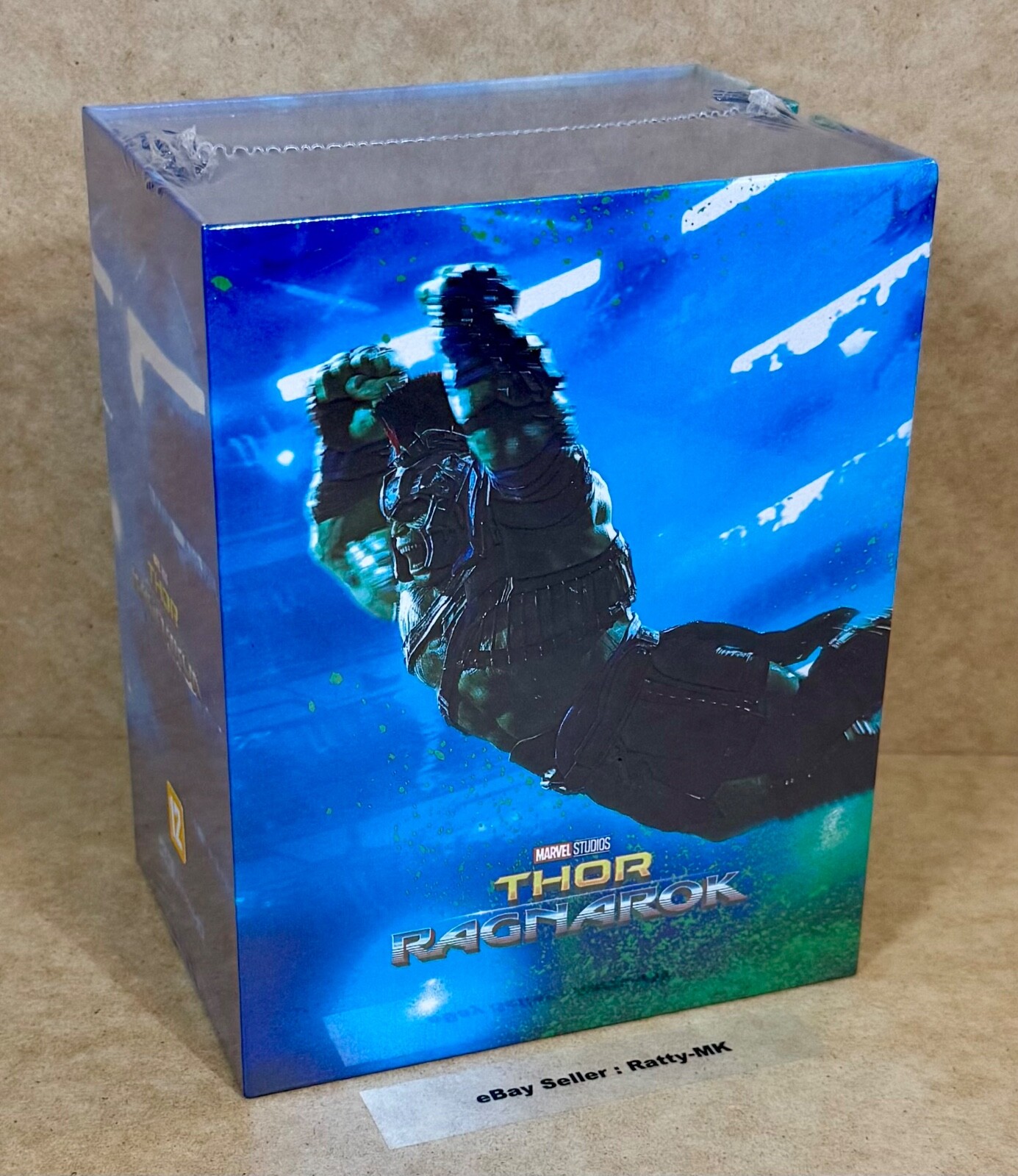 THOR RAGNAROK - WEET COLLECTION ONE CLICK 4K, 3D + 2D BLU RAY STEELBOOKS - NEW