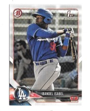 2018 Bowman Paper Prospects  IBANDEL ISABEL - LOS ANGELES DODGERS -  #BP-47