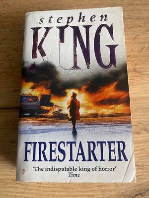 Stephen King Firestarter Time Warner PB Vintage Horror Classic