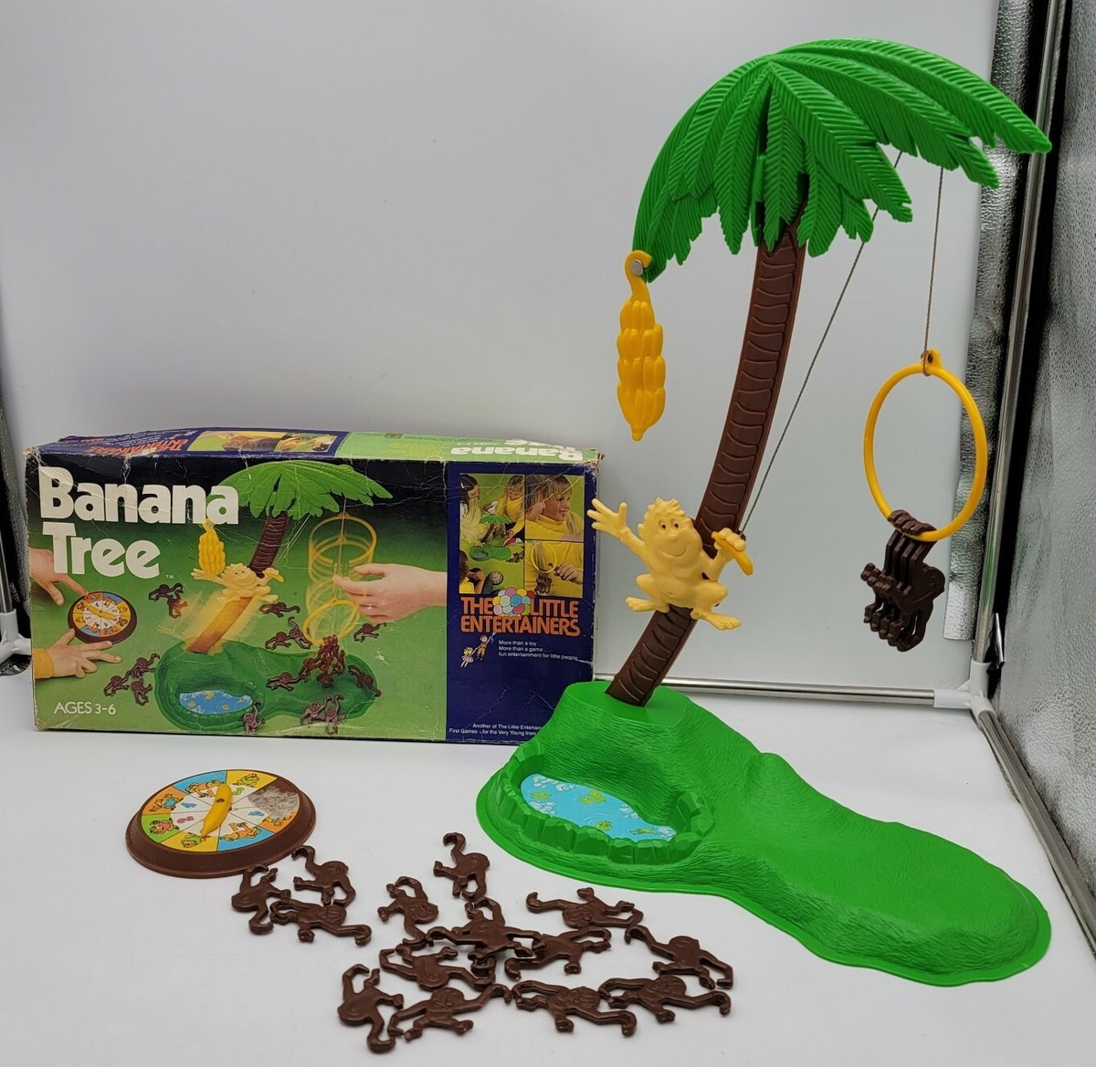 希少、レトロ、TALKING CHIMP BANANA TREE RARE! Vintage 1977 BANANA TREE Board Game by MARX TOYS | eBay