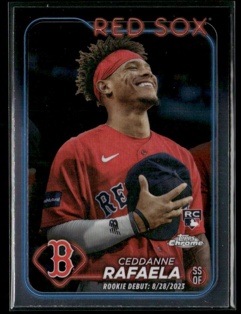2024 Topps Chrome Update #USC44 Ceddanne Rafaela Rookie Debut