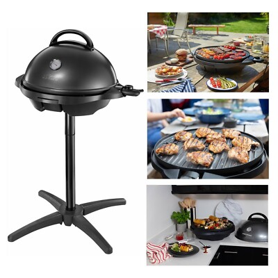 George Foreman XL BBQ Style Grill 22460 With Stand For Indoor Or