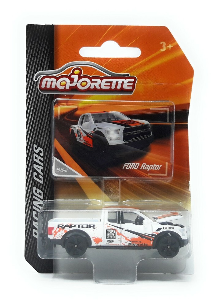 Majorette Racing Serie Model Car metal Ford Raptor 1/72