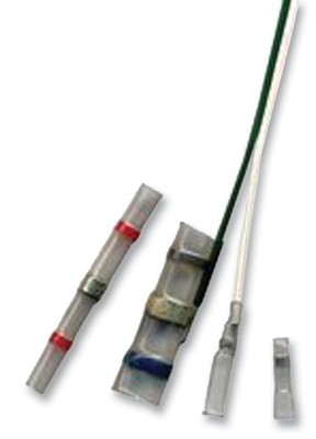Klemme, Muffe, 4,3 mm, klar, Kabelmuffe & Schläuche, Lötmuffen