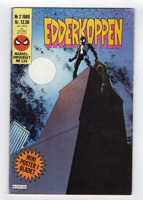 1985 MARVEL SPECTACULAR SPIDER-MAN #107, #108 & #109 1ST SIN-EATER RARE NORWAY