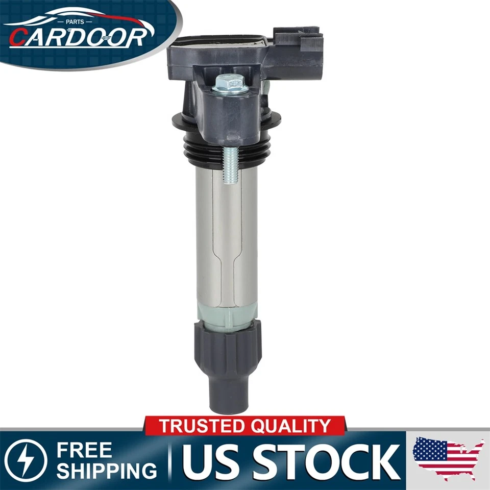 6 peças bobina de ignição e vela de ignição compatível com 2013-2017 Chevrolet Impala 3.6L V6 UF569 - Imagem 2 de 4