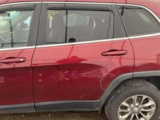 Used Rear Left Door Assembly Rear Side fits: 2019 Jeep Cherokee privacy tint gla