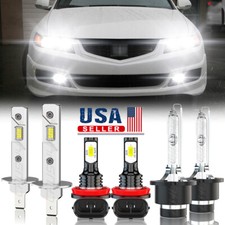 Para For Acura Tsx 2004 2005 2006 2007 2008 Faros Led Hilo Luz Antiniebla