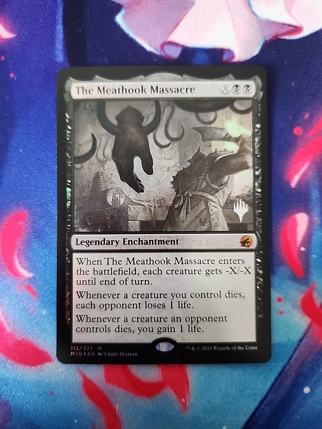 Magic The Gathering: The Meathook Massacre Promo: Innistrad: Midnight Hunt Foil