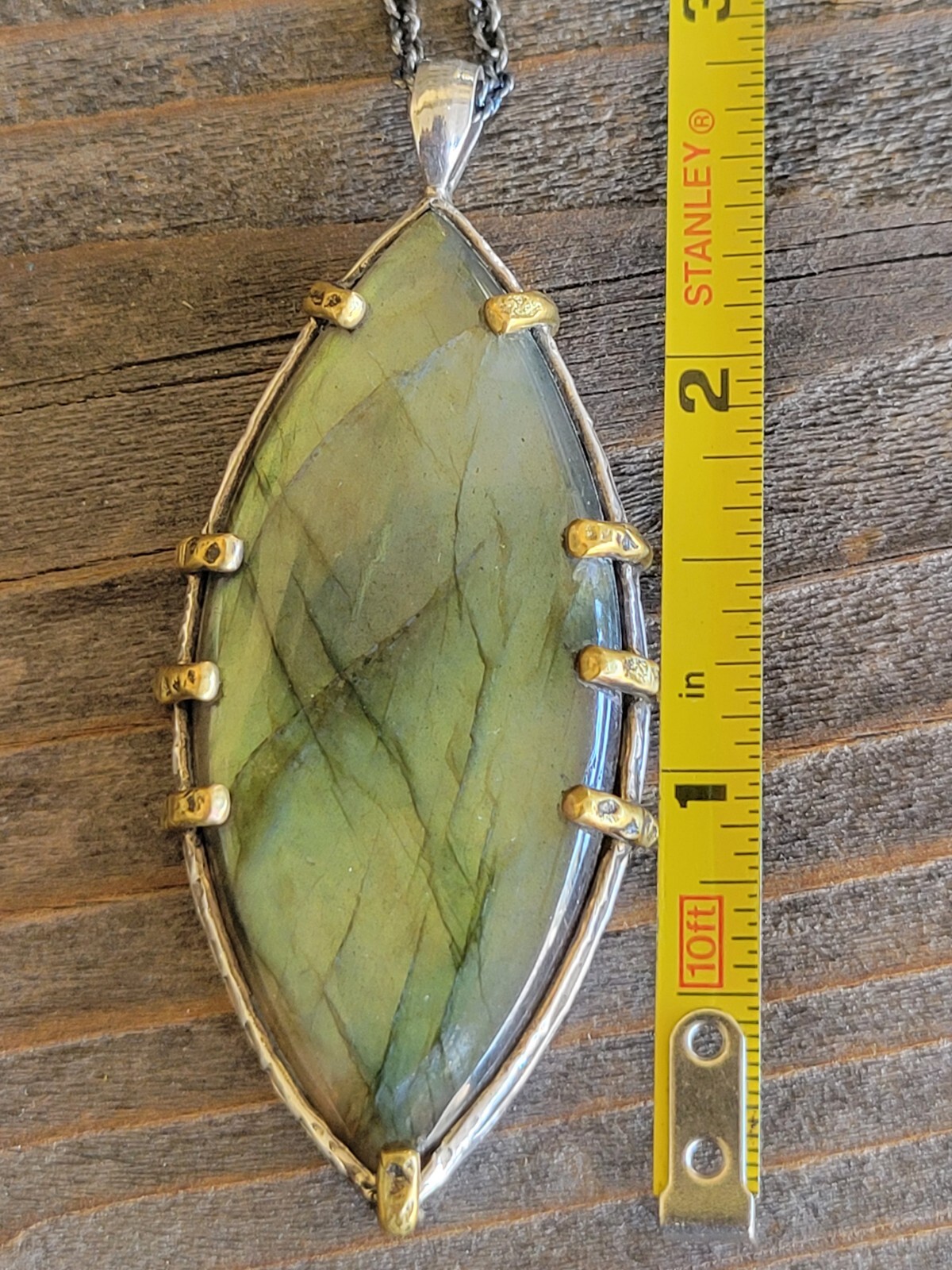 Artisan Eclipse Oval Labradorite Sterling Silver … - image 23