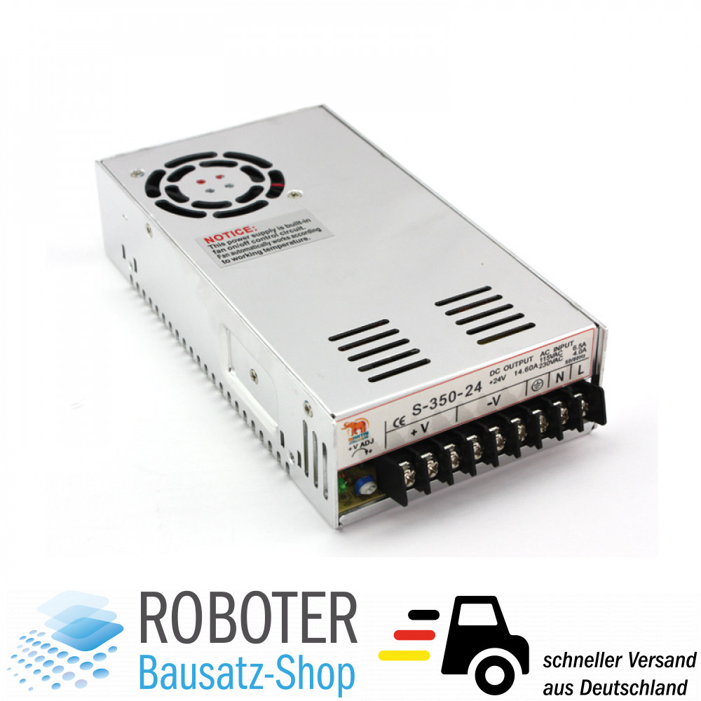 Wantai Netzteil 24V 14.6A 350W Power Supply für RepRap 3D-Drucker, CNC-Maschinen