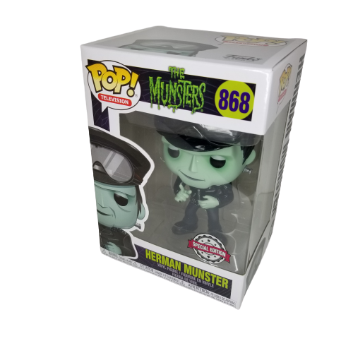  Funko Pop! TV: The Munsters - Herman Munster (Biker