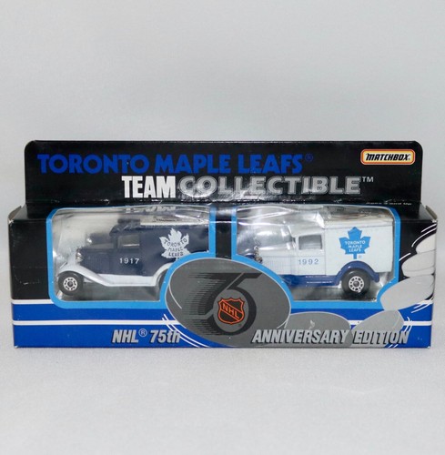 Matchbox ~ Toronto Maple Leafs ~ 75th Anniversary NHL Original Six DieCast 1991 - Bild 2 von 12