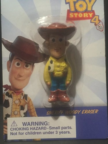 Disney Toy story 4 sheriff woody Eraser 3” - Picture 2 of 3