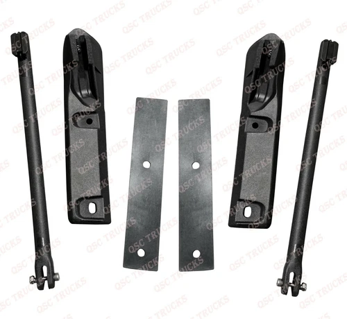 QSC Left Right Side Door Mirror Support Bracket Pair for Volvo VNL Truck 2004+