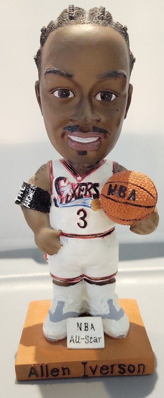 ALLEN IVERSON - NBA ALL-STAR 76ERS - MCDONALD'S PROMO BOBBLEHEAD