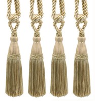 DéCopro Quaste Zugband,Stil # Tbc085,Farbe #PR01 - GehäUse Elfenbein [ Set Mit