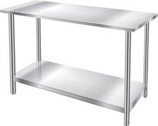 CVS Commercial Catering Stainless Steel Work Bench – Durable & Efficient Table