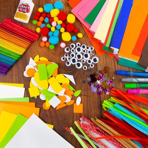 Craft Carry Pack - Bag of Craft Supplies - Ideal for Travel & Stocking Fillers - Picture 4 of 6