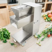 Stainless Steel Meat Slicer Meat Cutting Machine with 11mm Blade 110V TJ-130L