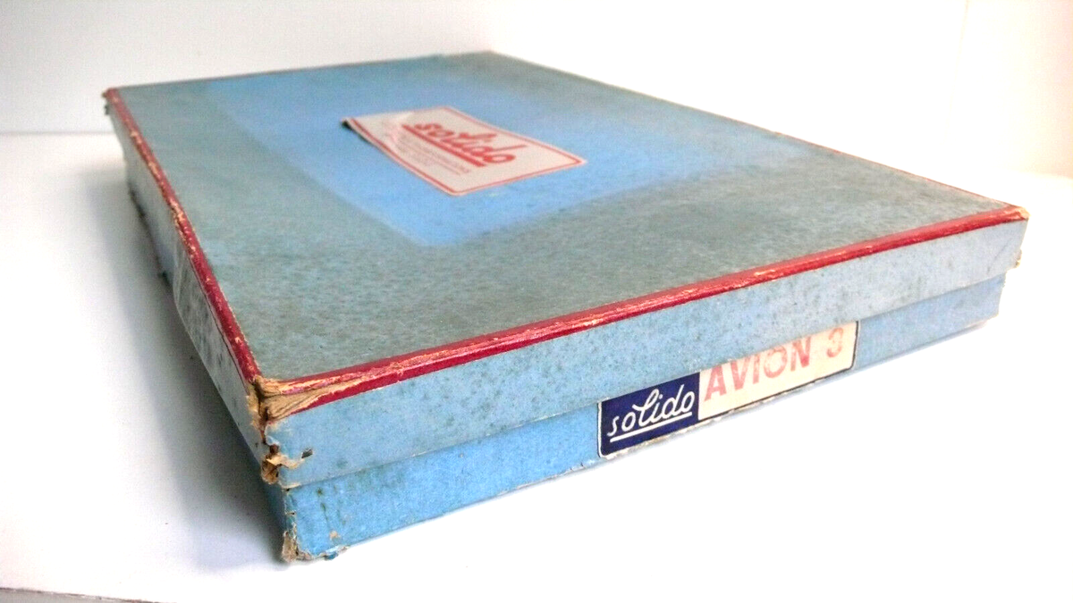 Coffret Avions SOLIDO Démontable N°4 – Version Bleue Rare – Collection