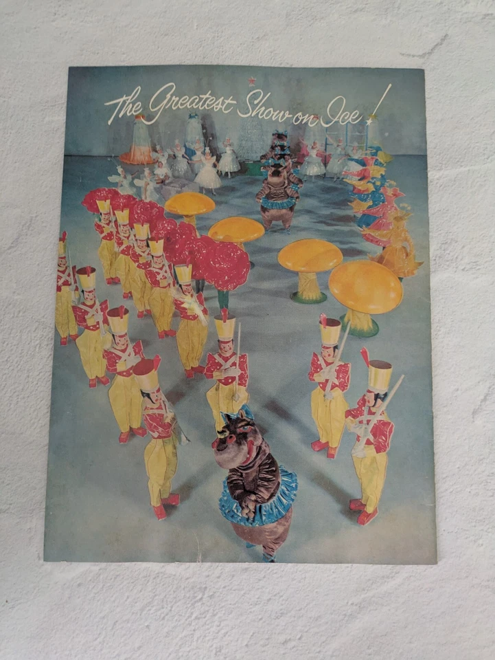 Programa Ice Capades 1958 - Walt Disney Fantasia, recuerdos adicionales, Aja Zanova Foto 3 de 4