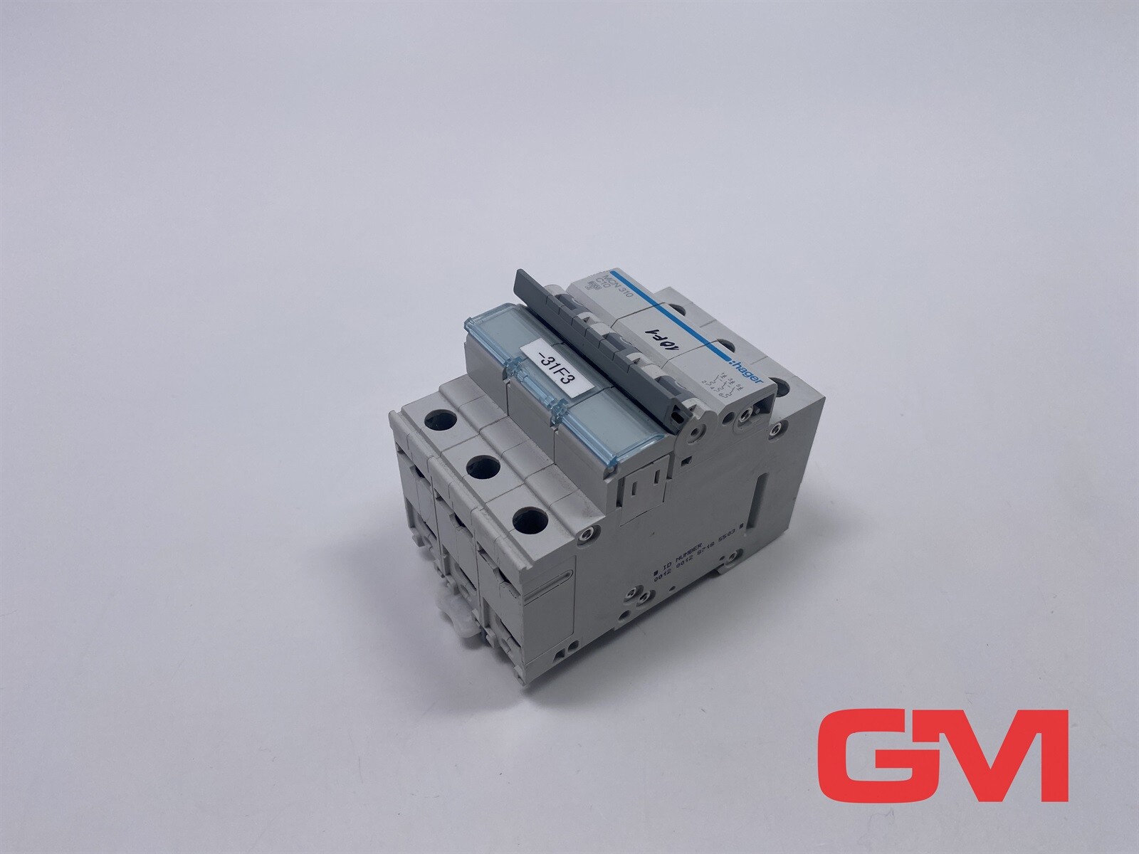 Hager Circuit Breaker MCN310 C10 Miniature 10A 3 Pole