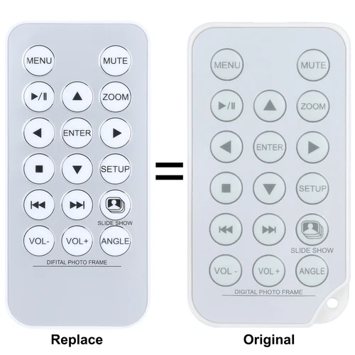 Replace Remote Control For COBY DP887 DP888 DP847 DP772 DP882 DP767 DP559 DP1048 - Picture 1 of 7