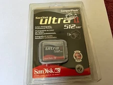 1pcs 512mb Sandisk Ultra II Compactflash  CF I  memory card NIkon,Canon cameras