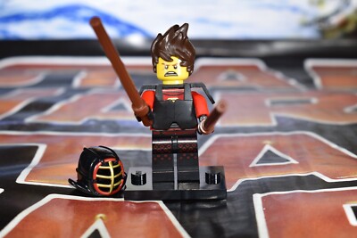 ORIGINAL LEGO KENDO FIGHTER SERIE 15 MINIFIGUR REF D3409