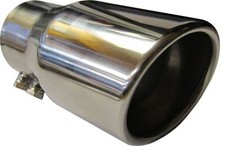 FOR Alfa Romeo 159 4.75" 120MM EXIT EXHAUST TIP TAIL PIPE STAINLESS SCREW ON