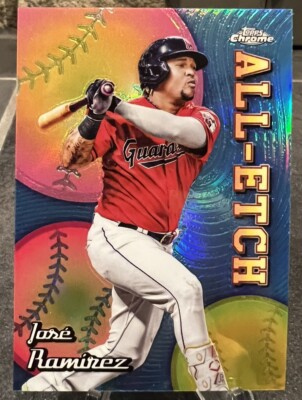 Jose Ramirez 2024 Topps Chrome All-Etch Cleveland Guardians #CAE-17