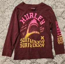 Pre-owned Hurley Boys Graphic t-shirt years 5-6 C29